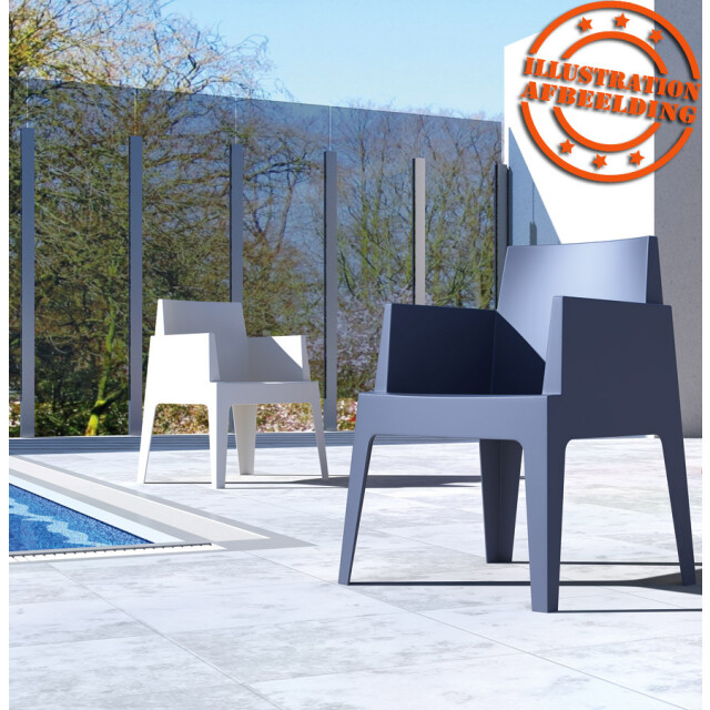 Alterego Plemo design stoel 66x55x80 cm 3037366 large