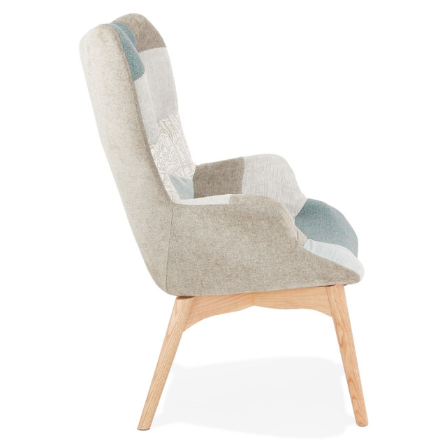 Alterego Damian lounge vleugelfauteuil 67x65x93 cm 2949959 large