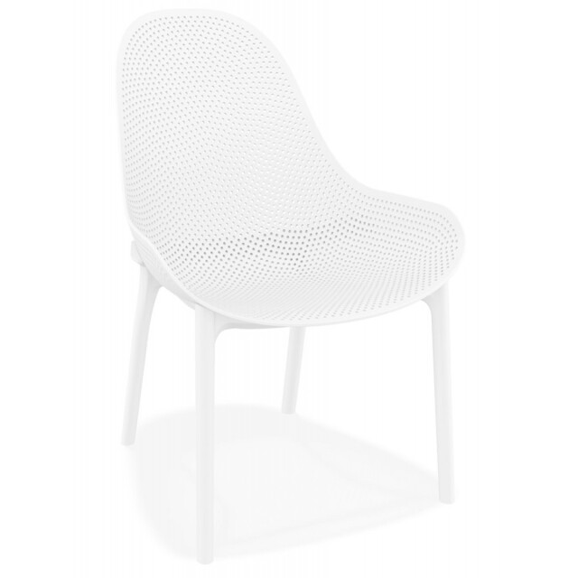 Alterego Silo geperforeerde tuinloungestoel 71x60x83 cm 2989194 large