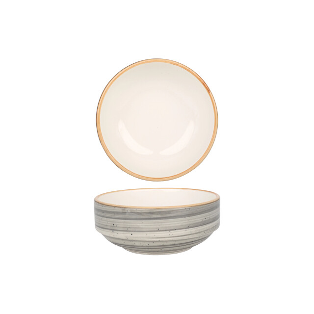 Bonna Serveerschaal aura space porselein 14 cm (500cc) set van 2 3190223 large