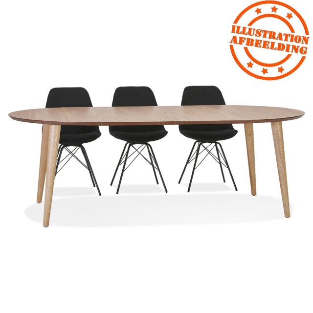 Alterego Ortensia uitschuifbare ronde eettafel 120-220x120x75 cm 3191643 large