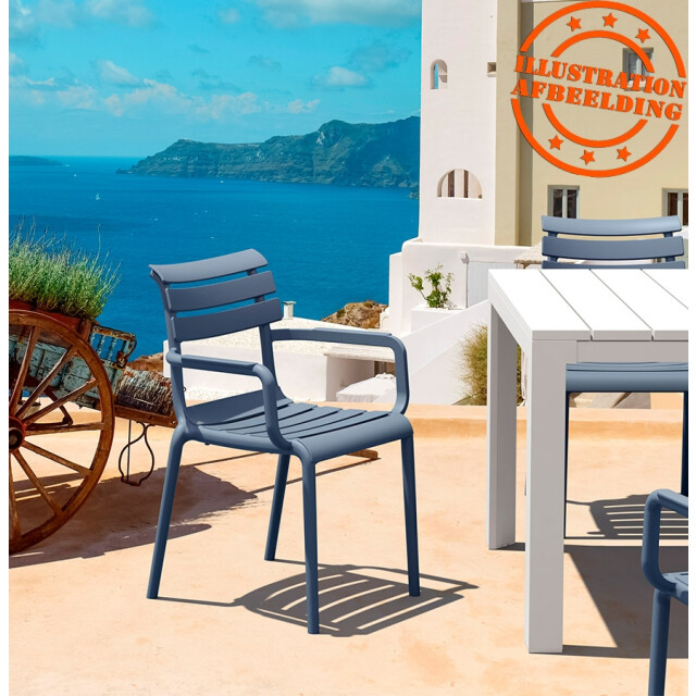 Alterego Tuinstoel met armleuningen flora 58x59x84 cm 3190761 large