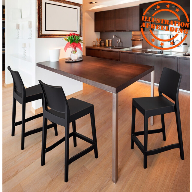 Alterego Opvouwbare hoge tafel gimli 60 bar 2949809 large