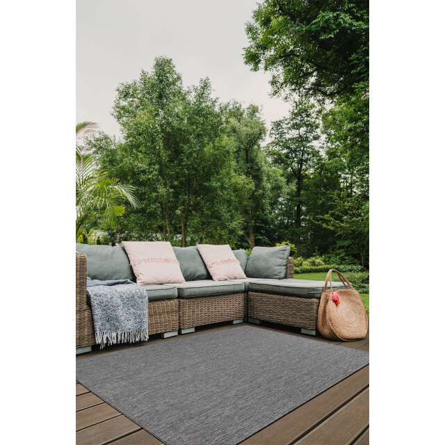Muratap Brussels uni buitenkleed – effen indoor & outdoor vloerkleed – tuinkleed, 3190178 large