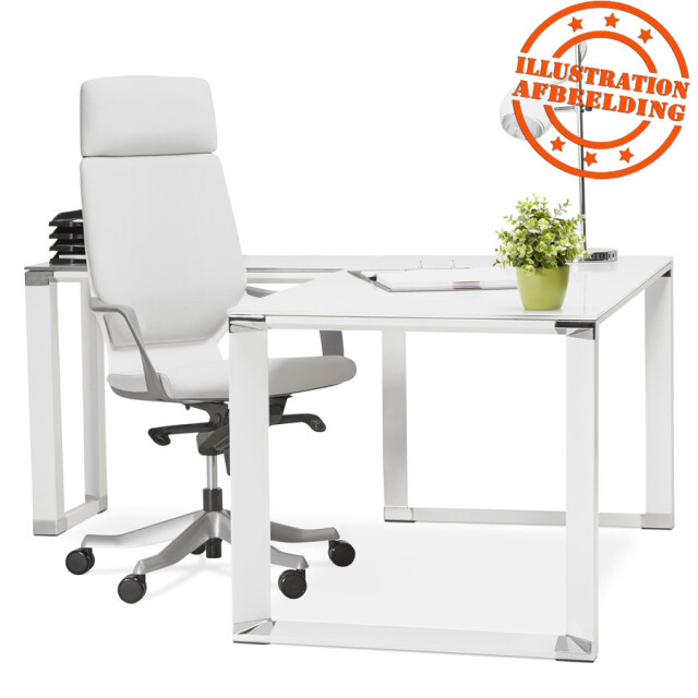 Alterego Xline design hoekbureau 170x160x73 cm 3037373 large