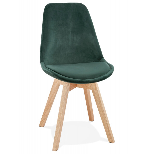 Alterego Joe fluwelen stoel 48x56x85 cm 3191340 large