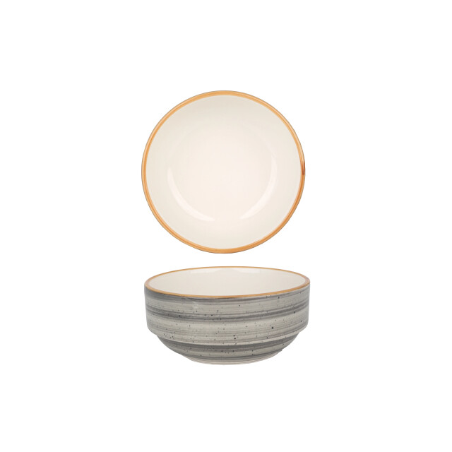 Bonna Serveerschaal aura space porselein 12 cm (350cc) set van 2 3190221 large