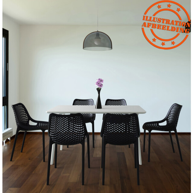 Alterego Moderne stoel blow 50x60x82 cm 2949999 large