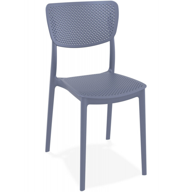 Alterego Palma geperforeerde terrasstoel 53x45x82 cm 3191361 large