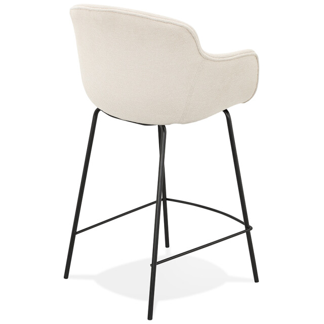 Alterego Middelhoge snackkruk 'america mini' in stof 3191199 large