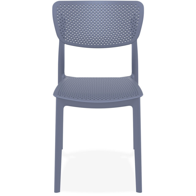 Alterego Palma geperforeerde terrasstoel 53x45x82 cm 3191361 large