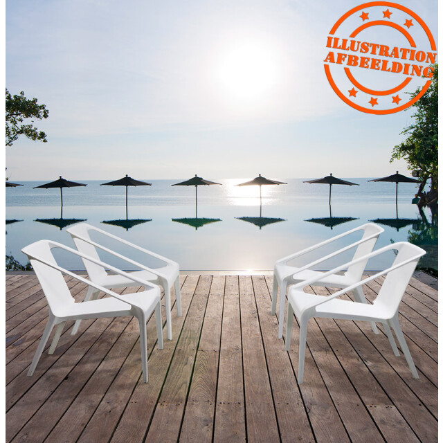 Alterego Sunny tuinloungestoel 695x74x665 cm 3190679 large
