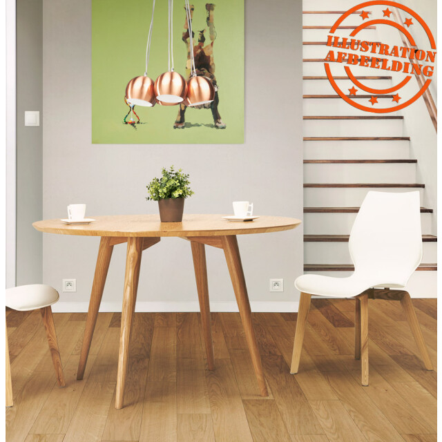 Alterego Swedy ronde eettafel 120x120x75 cm 2950203 large