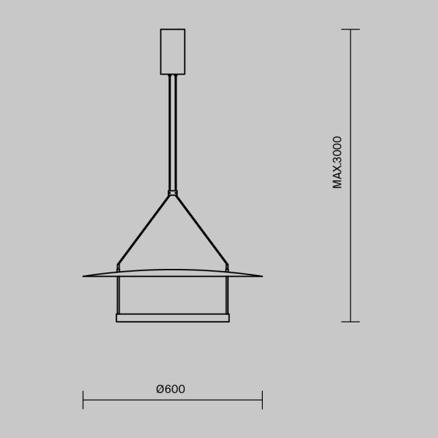 Maytoni hanglamp ambience - Ø60 2993353 large