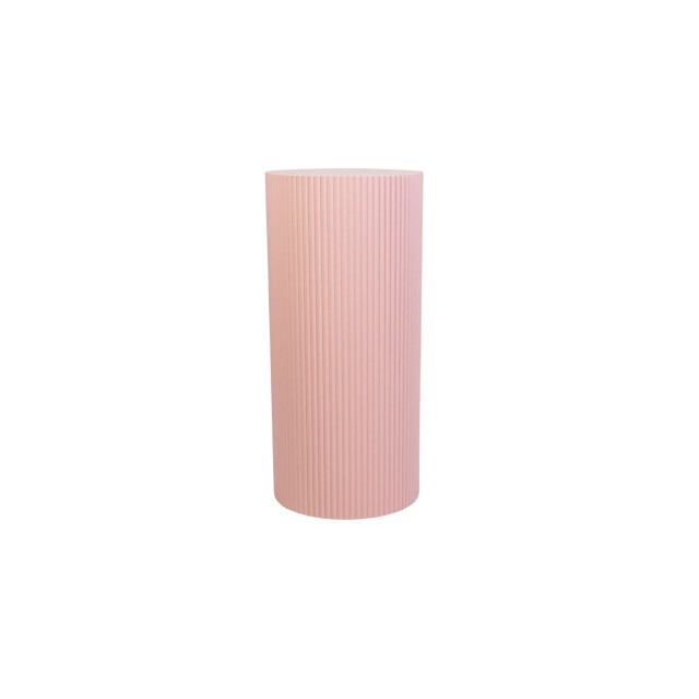 House Vitamin Side table / pillar- cylinder mdf light pink 30x65cm 3190257 large