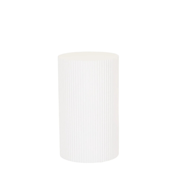 House Vitamin Side table / pillar- cylinder mdf white 30x54cm 3190518 large