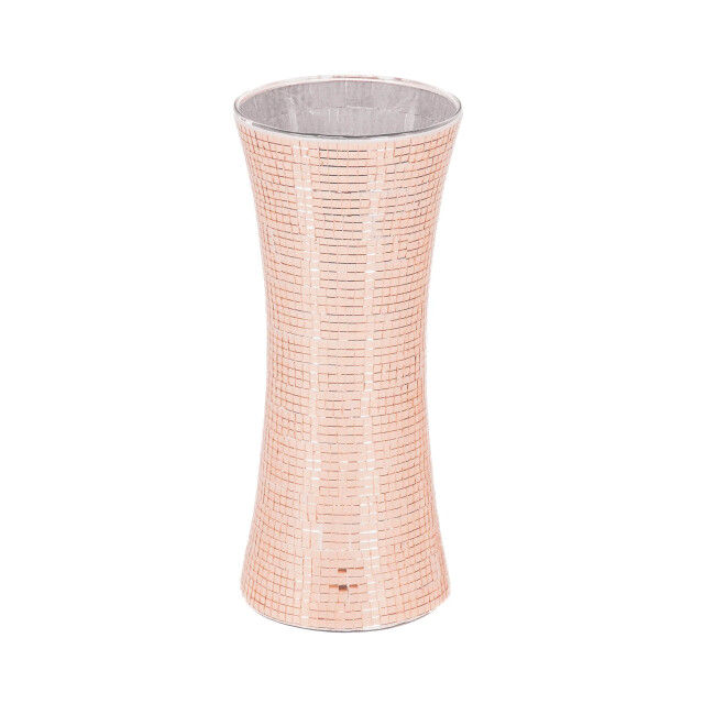 House Vitamin Vase disco glass rose gold 12,5x12,5x30cm 3190598 large
