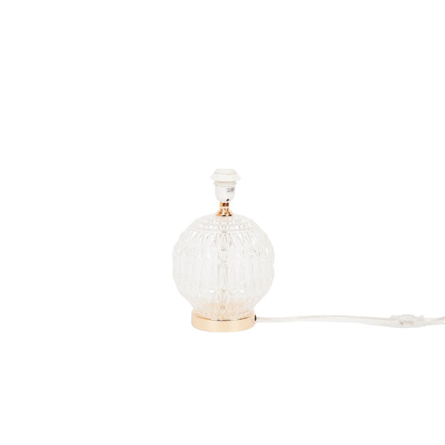 House Vitamin Table lamp crystal ball- glass clear e27 -19x19x20cm 2904923 large