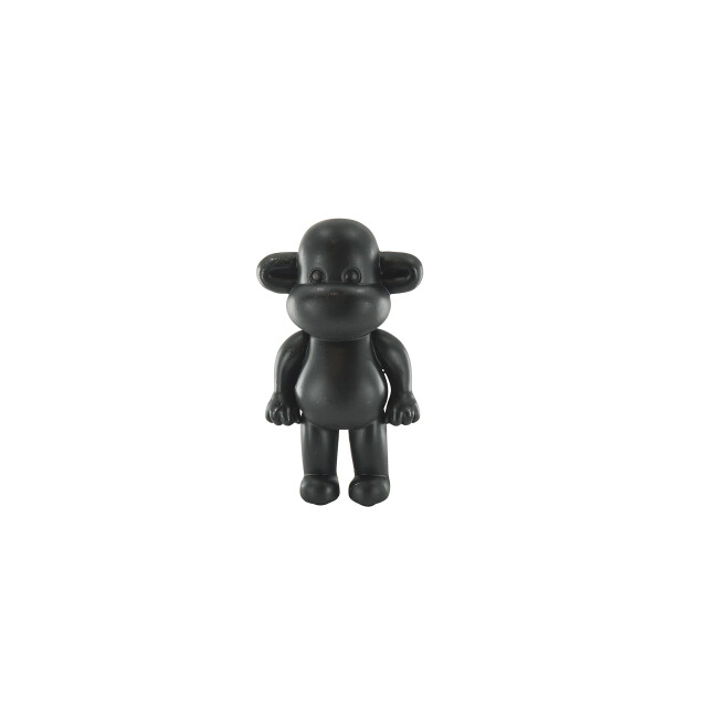 House Vitamin Ornament monkey figurine 'the legend' black 11x7x19cm 3190284 large
