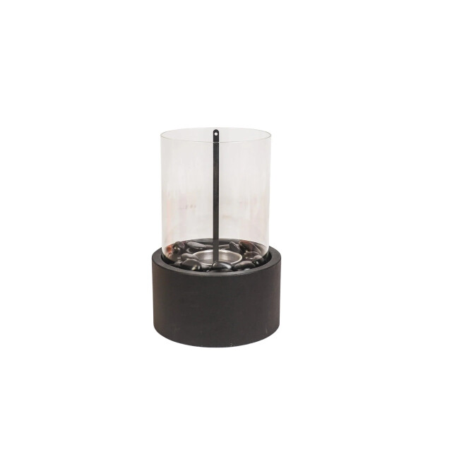 House Vitamin Table burner round black 18x18x26,5cm 3191922 large