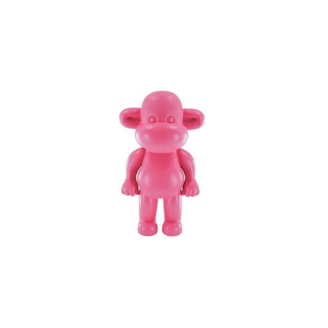House Vitamin Ornament monkey figurine 'the legend'- polyresin pink 33x21x50cm 3190296 large