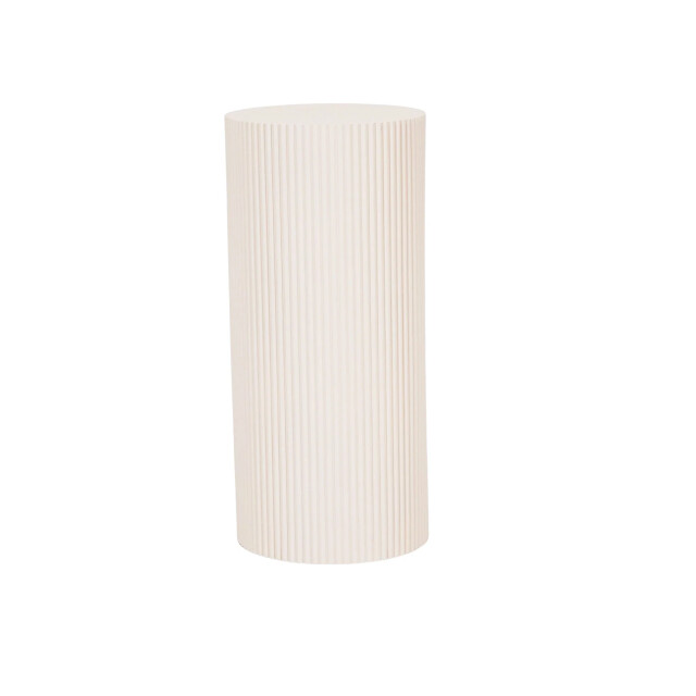 House Vitamin Side table / pillar- cylinder mdf sand 30x65cm 3190523 large