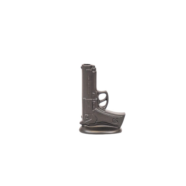 House Vitamin Vase gun ceramics black 15x9x23cm 2904904 large