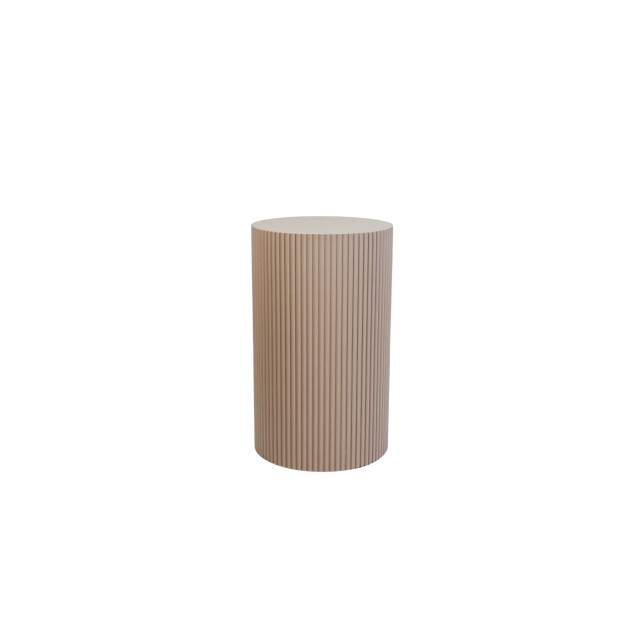 House Vitamin Side table / pillar- cylinder mdf taupe -30x54cm 3190254 large