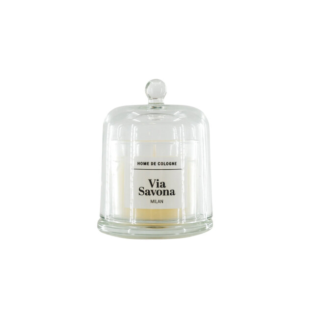 House Vitamin Scented candle -glass dome via savona milan 100gram 3190315 large