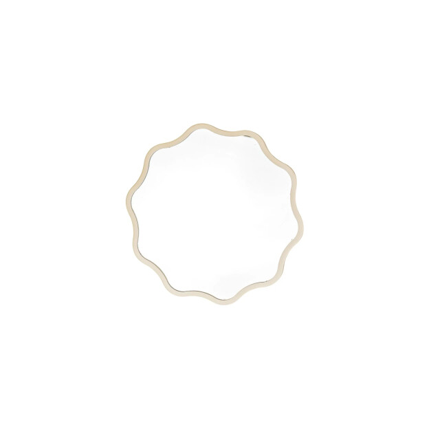 House Vitamin Mirror make up mirror- weaving round metal sand 25x1x25cm 3190270 large