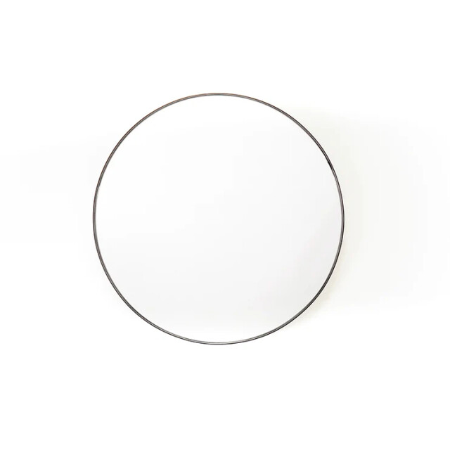 House Vitamin Mirror round metal black 80x3x80cm 3190548 large