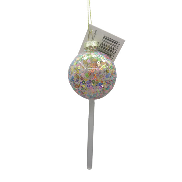 House Vitamin Ornament xmas hanger lol pop glass 5x5x13,5cm 3190529 large