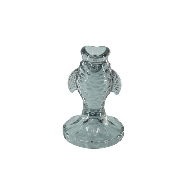 House Vitamin Candle holder glass smokey 6x8cm 3190428 large