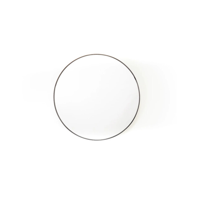 House Vitamin Mirror round metal black- 60x3x60cm 3190547 large