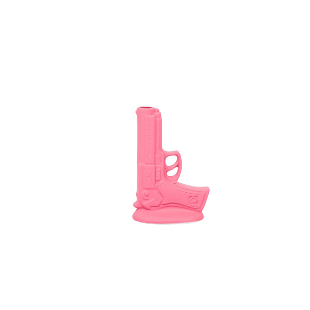 House Vitamin Vase gun ceramics neon pink 15x9x23cm 2904907 large