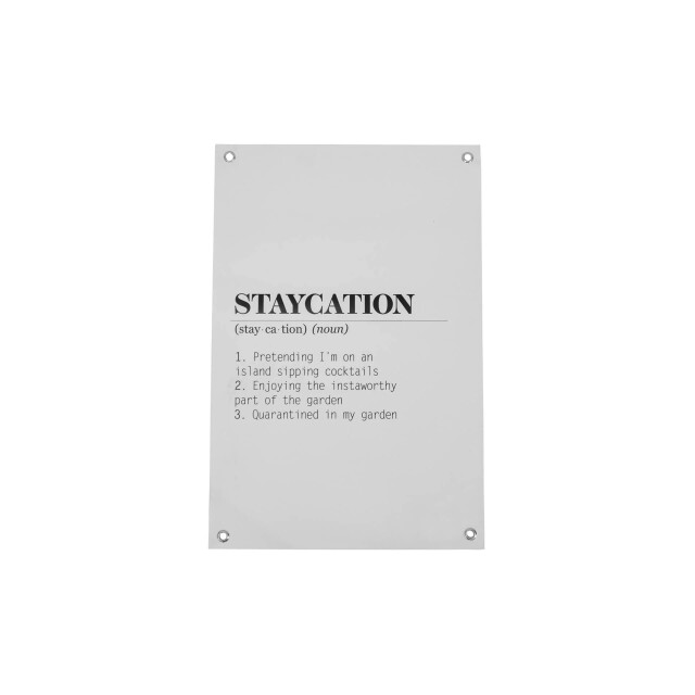 House Vitamin Garden poster pvc staycation 40x60 cm 2815827 large