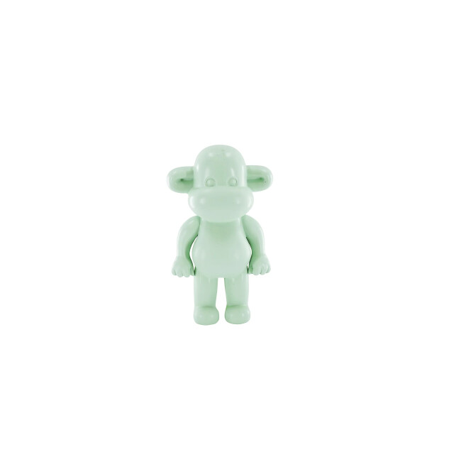 House Vitamin Ornament monkey figurine 'the legend' polyresin mintgreen 11x7x19cm 3190286 large