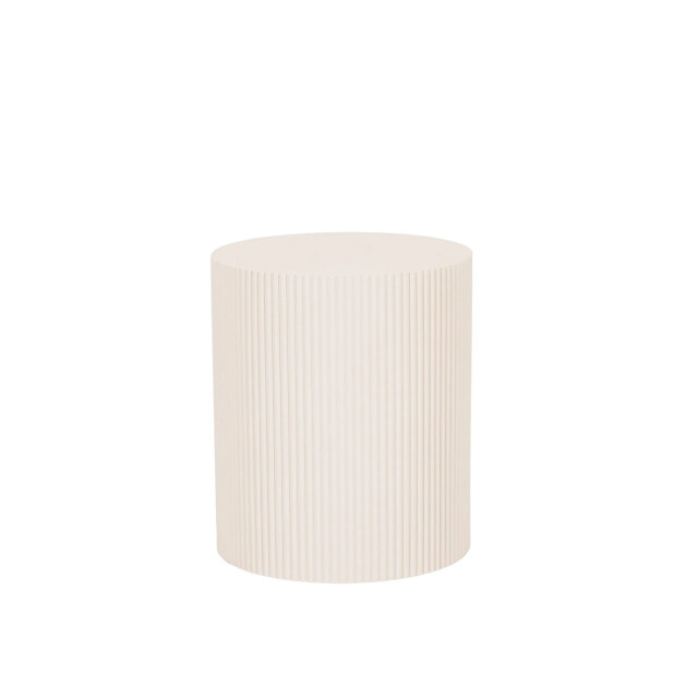 House Vitamin Side table cylinder- mdf sand 39x45cm 3190527 large