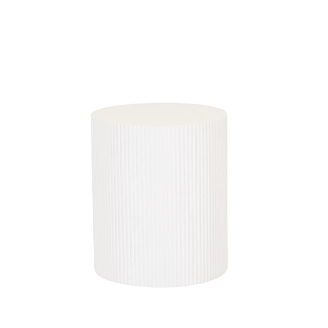 House Vitamin Side table cylinder- mdf white 39x45cm 3190526 large