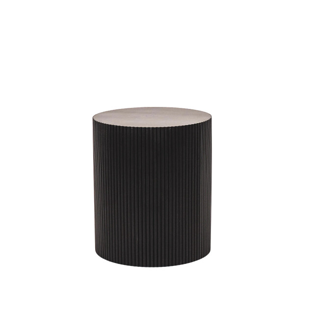 House Vitamin Side table cylinder- mdf black 39x45cm 3190525 large