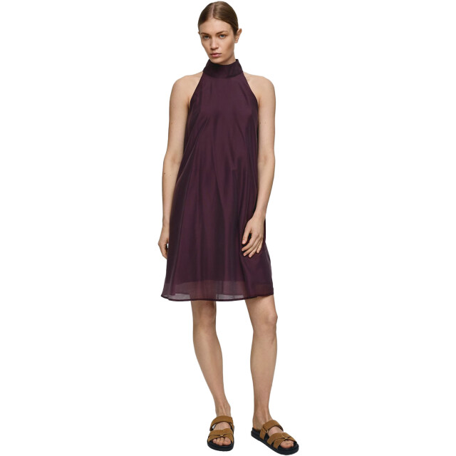 Moss Copenhagen Mschalithea faustina sl dress 19109-fudge large