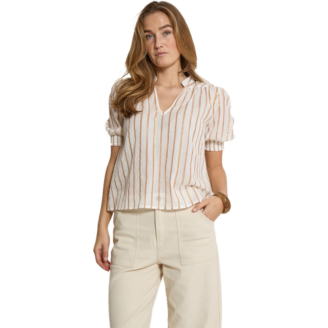 Minus Mka blouse cloud dancer MI6589-235 large