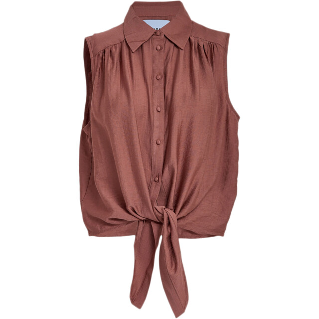 Minus Msseria sleveless shirt smoked paprika MI6718-4800 large