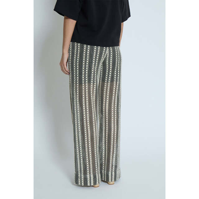 Minus Msnila pant black striped MI6614-100S large