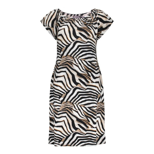Geisha 57363-60 may dress elastic shoulder jersey aop 57363-60 MAY large