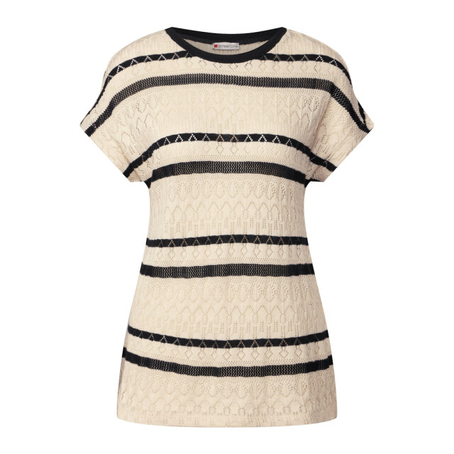 Street One a323158 stripe ajour shirt A323158 large