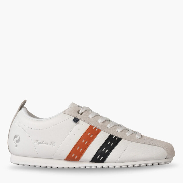 Q1905 Sneaker typhoon sp wit/donkerblauw/oranje QM1253809-000-2 large