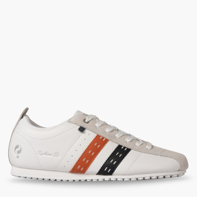 Q1905 Sneaker typhoon sp wit/donkerblauw/oranje QM1253809-000-2 large