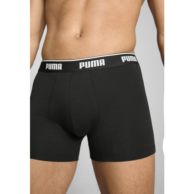 Puma everyday basic boxers 3p sportondergoed heren black/black/white 069662_999-M large