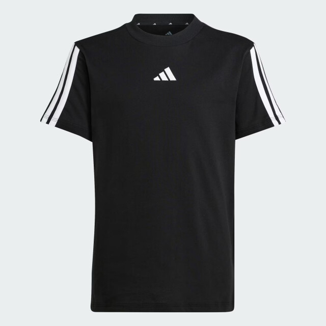 Adidas j 3s tee 160 sport t-shirt korte mouw jongens zwart-wit 070776_991-164 large